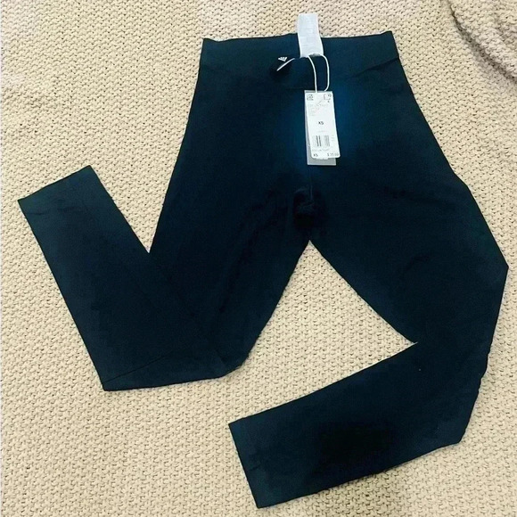 adidas Women's Essentials Linear Tights NWT Size XS - Picture 5 of 14